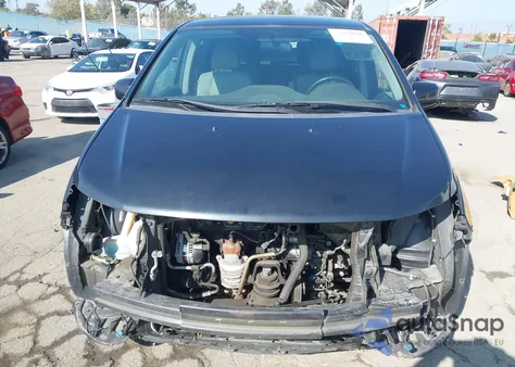 2013 Honda Odyssey Ex из США, поврежденный, VIN 5FNRL5H48DB013749